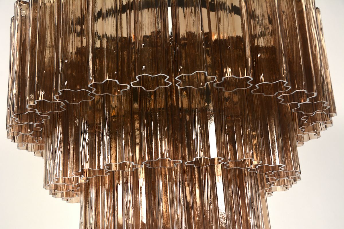 Sezane Chandelier 3 lag (ø72) smoked (brun) / sort