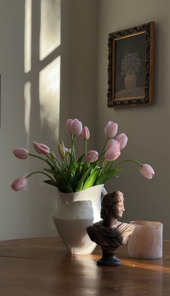 Hovedbilde Tulipanbukett Lys Rosa 